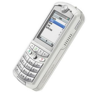 White Motorola ROKR E1, iTune Music Edition - Refurbished