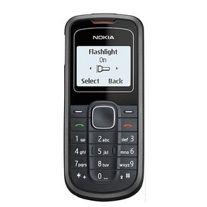 Nokia 1202, a small & easy to use phone - Refurbished