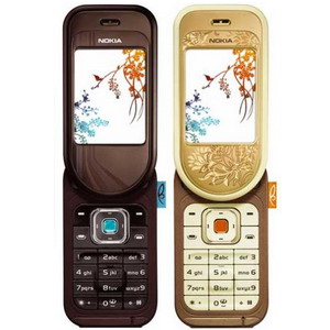 Nokia 7370 swivel phone L'Amour Collection (2 colors) - Refurbished