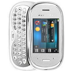 White Alcatel OT-880 One Touch XTRA QWERTY phone - New & Boxed